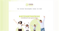 Desktop Screenshot of kfo-sprekels-vogeler.de